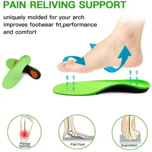 SootheStep™ Orthotic Insoles – High Arch & Fasciitis Support