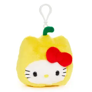 Hello Kitty Pepper Plush Mascot Clip (Fruit & Veggie Series)