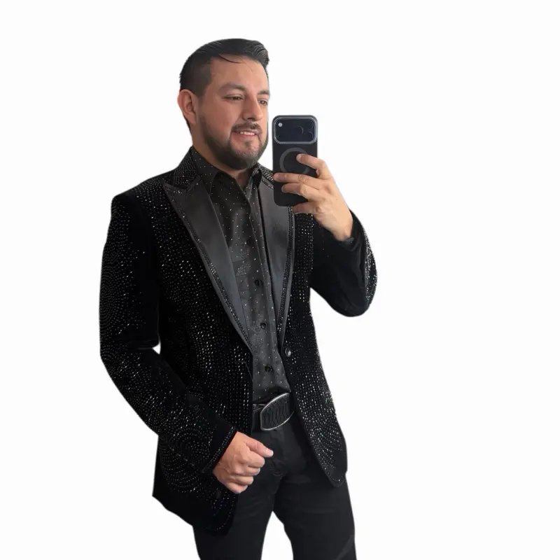 GALAXY RHINESTONE-BLAZER (SLIMFIT) GALAXY RHINESTONE-BLAZER (SLIMFIT)