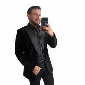 GALAXY RHINESTONE-BLAZER (SLIMFIT)
