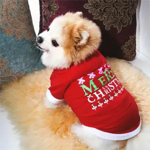 3-Piece Holiday Pet Clothing Set, Comfortable Striped Fleece Sweater & Printed T-Shirt for Dogs & Cats, Festive for Christmas Parties