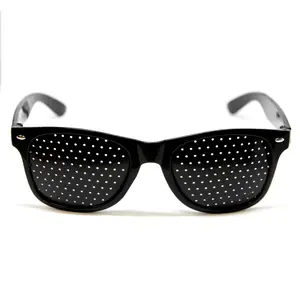 Unisex Pinhole Glasses Anti-Myopia Astigmatism Glasses Men's Women's Vision Improvement Strabismus Correction Fatigue Glasses