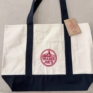 Trader Joe’s Tote Bags in Navy Blue