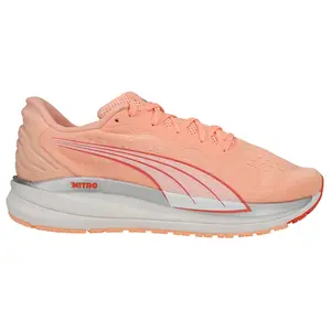 PUMA Womens Magnify Nitro Running Sneakers Shoes - Orange