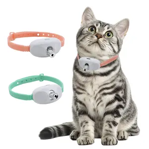 Intelligent Laser Cat Teasing Stick Collar Self Entertaining All Day Automatic Electric Small Kitten Pet Collar for Interactive Play