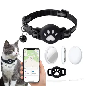 Pet Locator Set GPS Tracker Collar Set, Cat Tracker GPS Collar, Kitten GPS Collar, Pet Additions, Compatible with IOS