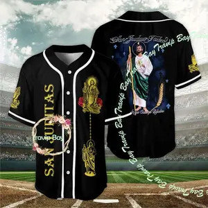 San Juditas Tadeo Baseball Jersey – Camisas de Sanjuditas, Unisex Mexico Heritage Shirt, Wardrobe Staple, For Any Season