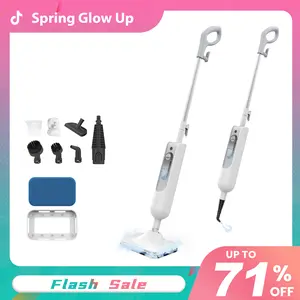 [SpringGlowUp]10-in-1 Portable Handheld Steam Mop Cleaner, 212℉ High-Temperature Cleaning and Sanitizing Household Mop for Floors, Tiles, Walls, Glass, and Stubborn Grease.