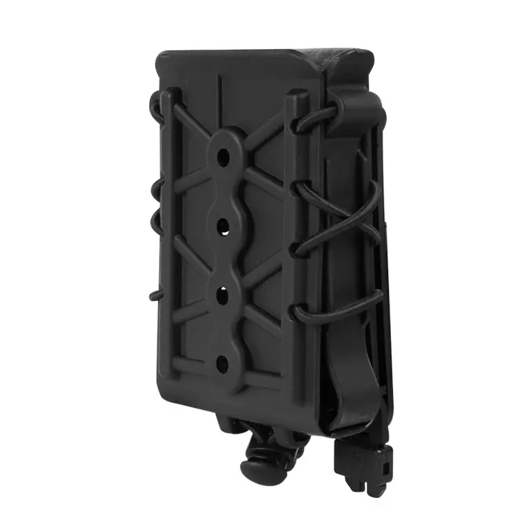 KRYDEX Durable Tactical MOLLE Magazine Holster Carrier - Hard Shell Pouch for 5.56-7.62 Magazines with Enhanced Durability