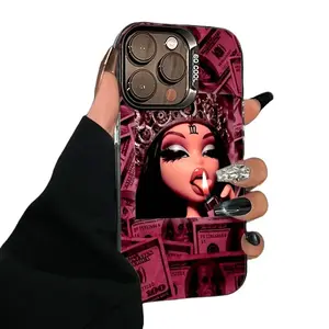 Fashion Portable Coin Pattern Phone Case, Suitable for iPhone 17 16 15 14 13 12 11 PRO MAX PLUS, AIR and iPhone XR XS MAX 7 8Plus 16E SE, Personalized Pattern Design, Ideal Holiday Gift Choice for Friends and Family