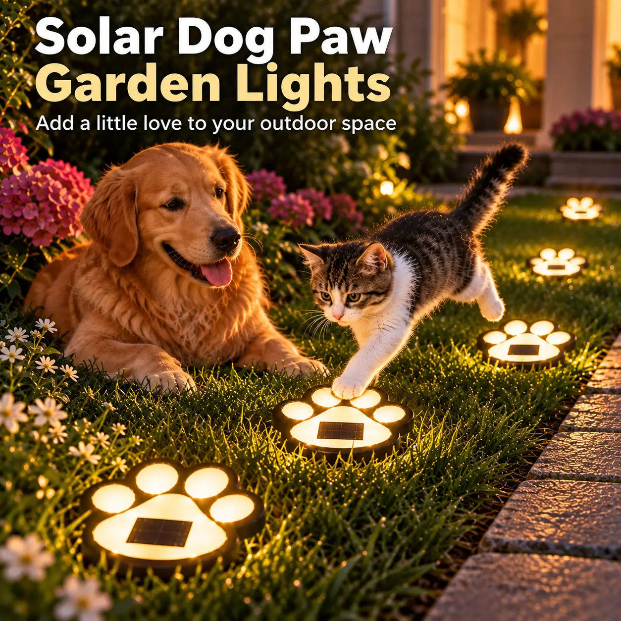 Sohochic 2-16 Pack Solar Garden Lights-PVC Body LED IP44 Waterproof Automatic On/Off Up to 8H Runtime Eco-Friendly Consistent Illumination Courtyard Lights for Pathway Lawn Christmas Decor (Holiday Gift)christmas decoration outdoor holiday decorations