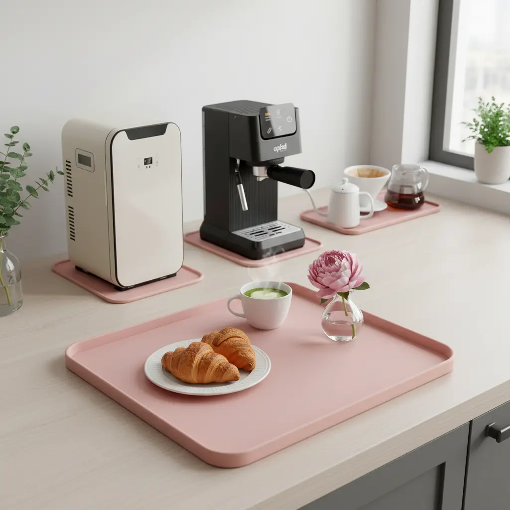 13.0 inch x 9.0 inch mini rubber mat, suitable for all occasions.