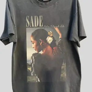 Sade tour shirt, retro concert tee, 2024 Sade Adu music t-shirt