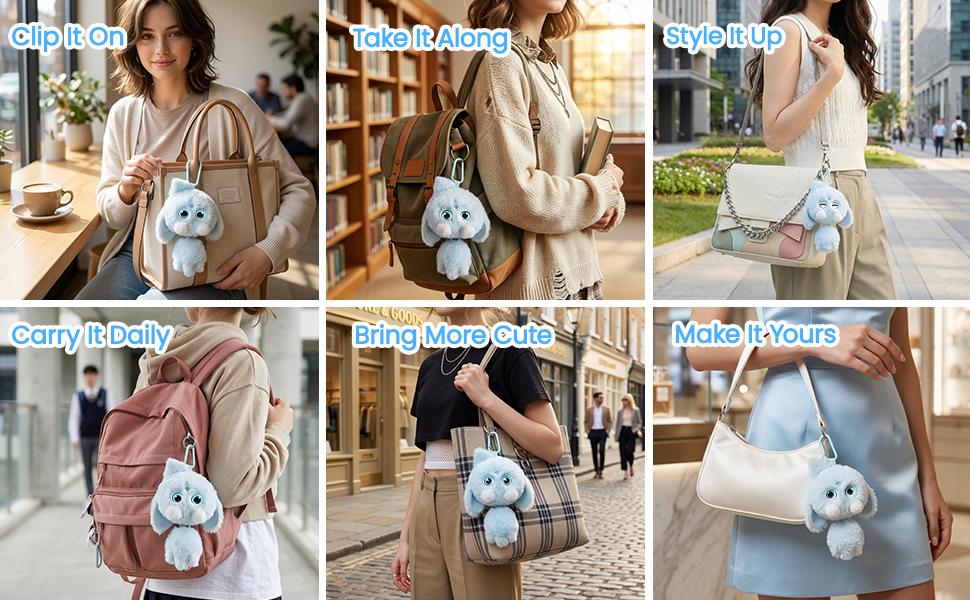 OKIVIVI Bree AI Plush Toys, Bag Charm, Blue Interactive Plush Toy with Voice Chat, Cute Everyday Bag Accessory, Fun AI Toy Gift for Girls, AI Toys For Kids OKIVIVI Bree AI Plush Toys, Bag Charm, Blue Interactive Plush Toy with Voice Chat, Cute Everyday Bag Accessory, Fun AI Toy Gift for Girls, AI Toys For Kids