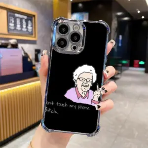 Funny Bad Grandma Meme Phone Case | Sassy Don’t Touch My Phone Protective Cover Phone Case For iPhone 17 16 15 14 13 12 11 PRO PLUS MAX Phone Case #YGSJDBQ8