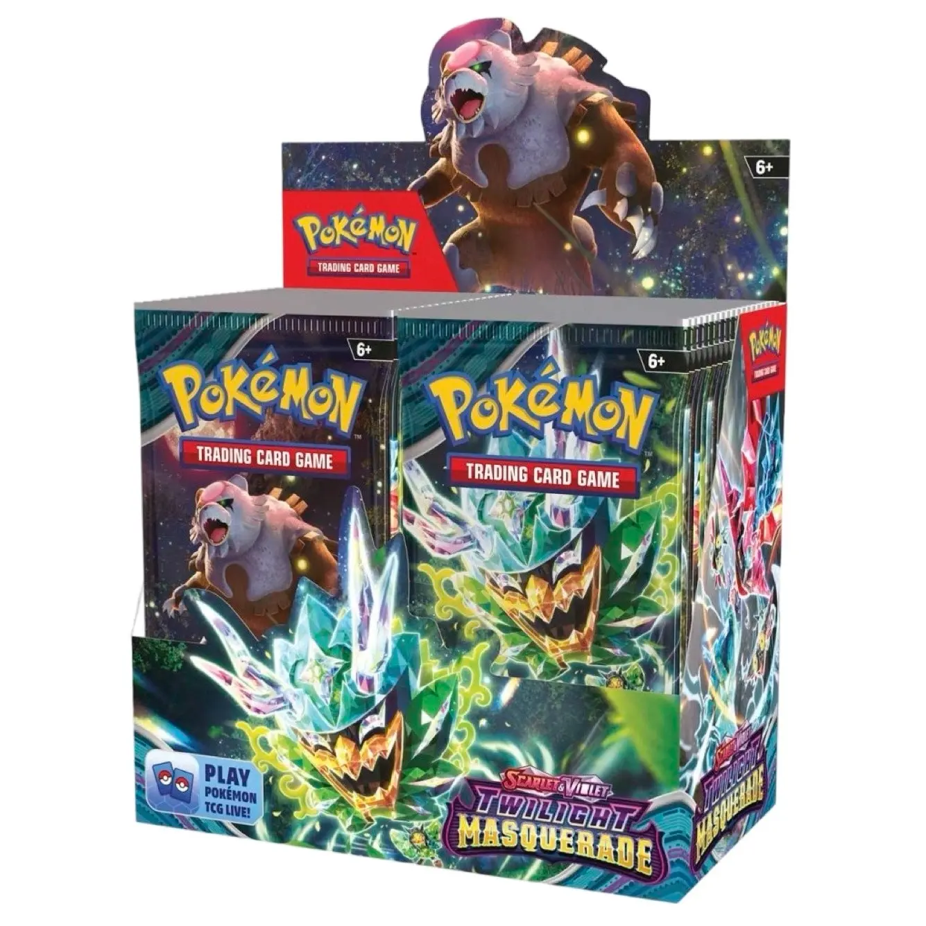 Twilight Masquerade Booster Pack/Box Pokémon Trading Card Game Twilight Masquerade Booster Pack/Box Pokémon Trading Card Game