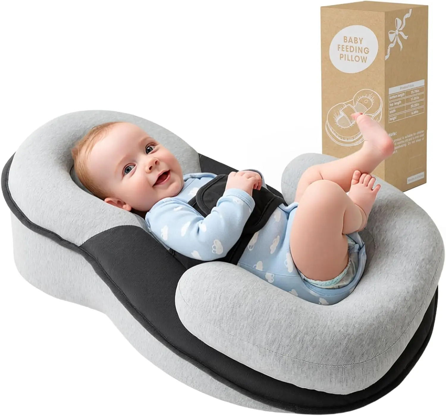 Baby Feeding Pillow with Adjustable Design for Baby 0-6 Months Baby Feeding Pillow with Adjustable Design for Baby 0-6 Months