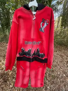 Lava Red Rippherworld Sweatsuit Lava Red Rippherworld Sweatsuit