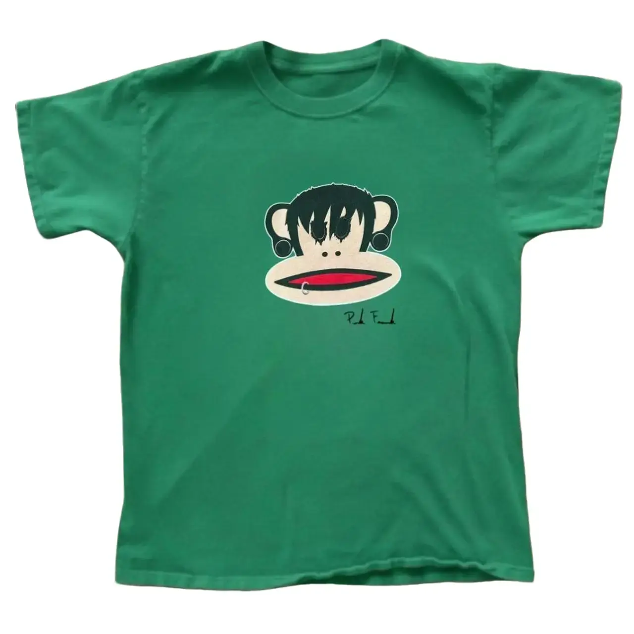 Funny Monkey Graphic BABY TEE Trendy Y2K Women T-shirt