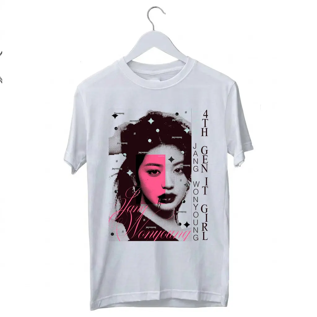 Jang Wonyoung K Pop Graphic Gift For Fans T Shirt