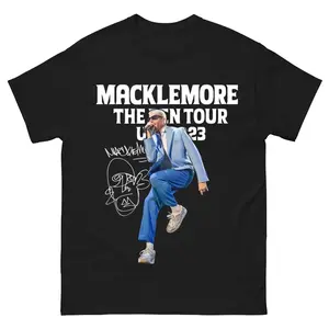 Macklemore Y2K Rap Graphic T-Shirt Trendy Streetwear Tee S–5XL