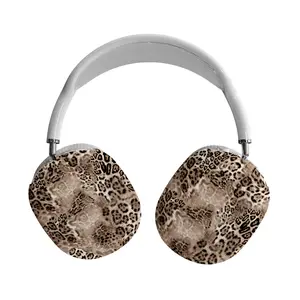 Leopard AirPods Max Case – Minimal Cheetah Print, Quiet Luxury Rich Girl Aesthetic, Clean Girl Dark Feminine Headphone Cover | Trendy Gift for Her