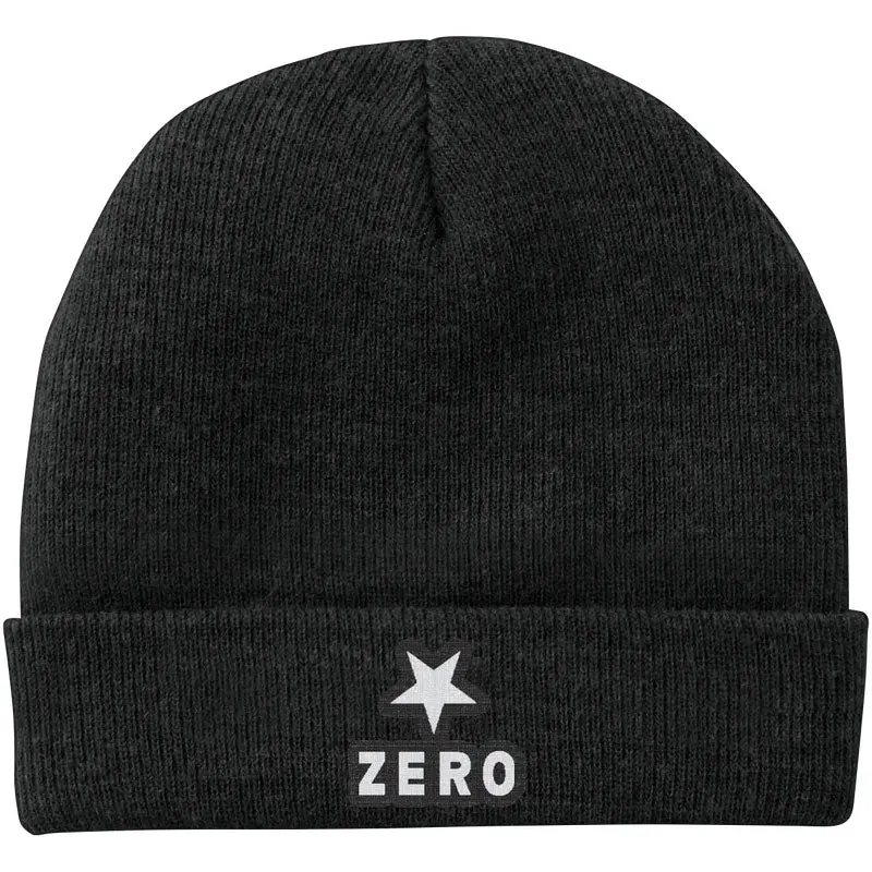 Zero Skateboards Beanie Army Star Embroidered Black