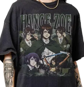 Vintage Hange Zoe Bootleg 90s Graphic Retro Tee,  Amine Tee Gift, Attack on Titan Vintage