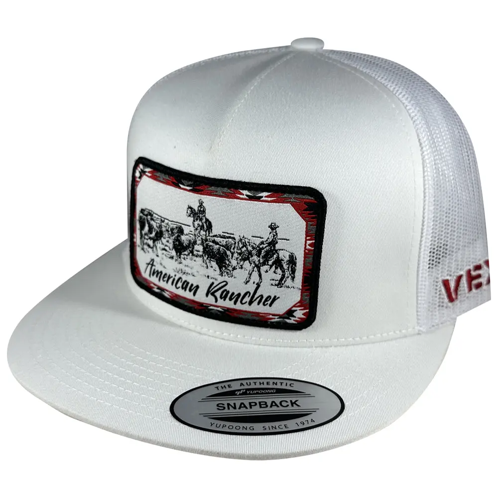 American Rancher - Checking Cows - White/White Mesh