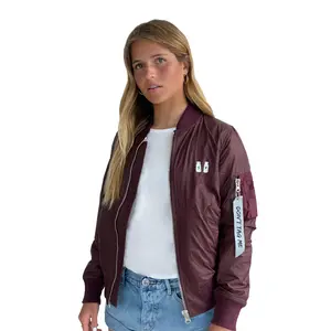 Burgundy Bomber Jacket Burgundy Bomber Jacket