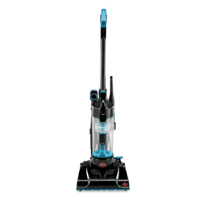 BISSELL PowerForce Helix, Bagless, Upright Vacuum, Pet Friendly, Scatter-Free Technology, Helix Dirt Separation System, Lightweight, 3313, Blue & Black
