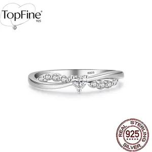 925 Pure Silvery 1.94-2.13g/ps Low Allergy Wedding Ring Bride Promise Ring Elegant X Design Dazzling Love Synthetic Zirconia Inlay Fashion Romantic Engagement Party Accessories Jewelry Gift with Gift Box