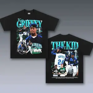 KEN GRIFFEY JR TShirt - Hoodie (Double Side) 7IF