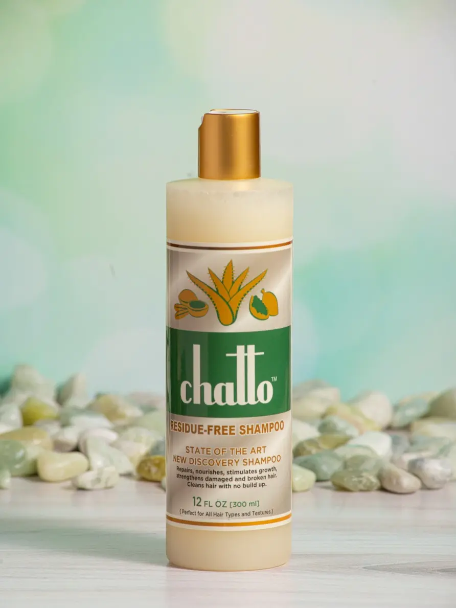 Whole Foods Chatto Residue-Free Shampoo | Cleans Scalp, Detangles & Conditions Hair, Repair  Damaged Hair, Strengthens Hair & Opens Follicles for Healthy Growth - For Locs, Twists & Dreads - Daily Hair Care
