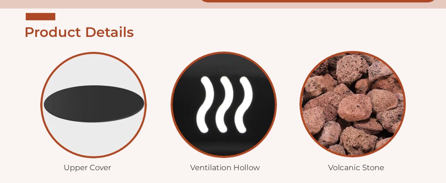 Arlopu 24''Propane Fire Pit,58,000 BTU Portable Smokeless Firebowl with Self Igniter,Cover,Lava Rocks,Gas Cylinder Holder for Camping,Outdoor Living,Patio,Backyard,Tailgating Arlopu 24''Propane Fire Pit,58,000 BTU Portable Smokeless Firebowl with Self Igniter,Cover,Lava Rocks,Gas Cylinder Holder for Camping,Outdoor Living,Patio,Backyard,Tailgating