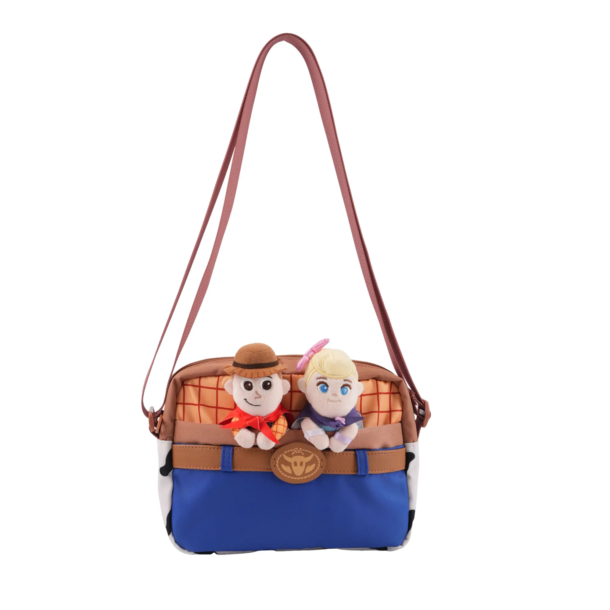 Women's Disney Pixar Toy Story 5 Adventure Crossbody Bag - MINISO Lightweight, Large-Capacity Casual Daily Shoulder Handbag