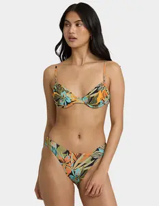BILLABONG  Womens Des Tropiques Lowrider Bikini Bottoms