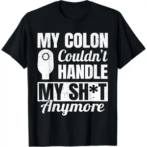 Ostomy Surgery Recovery Funny Ostomy Warrior T-Shirt