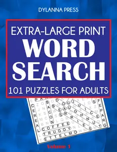 Extra-Large Print Word Search: 101 Puzzles for Adults