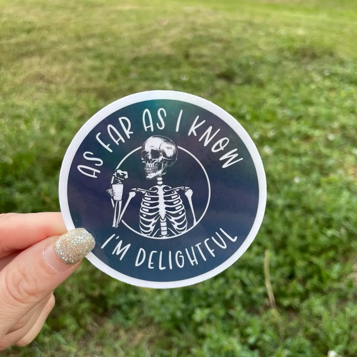 I’m Delightful Sticker