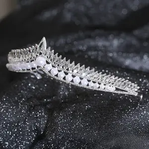 Tiaras for Women, Elegant Princess Crown,Tiara for Girls, Prom Queen Silver Tiara, Birthday Bride Wedding Bachelorette Party Tiaras and Crowns