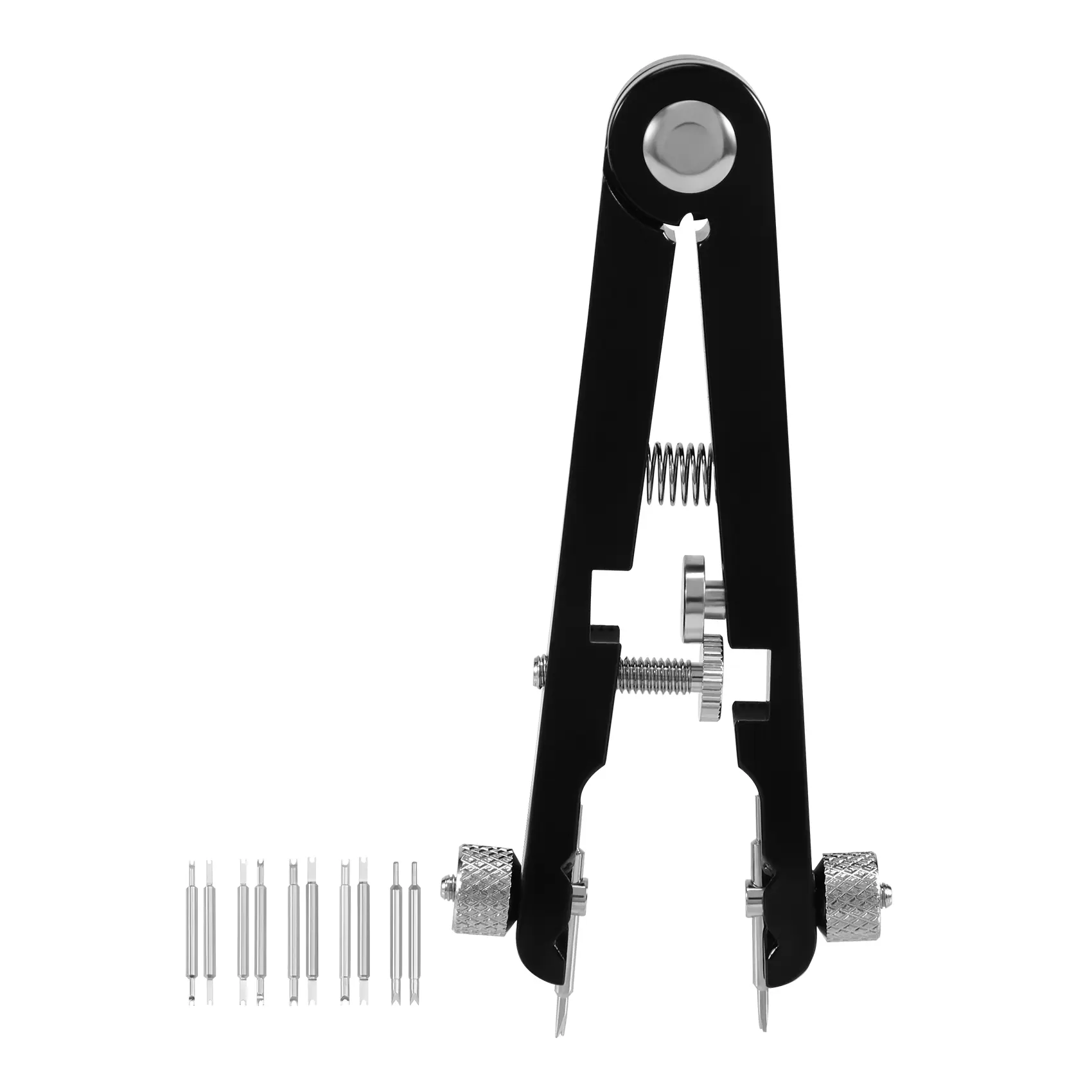 Compact Portable Stainless Steel Watch Spring Bar Plier Tool Set - Lightweight & Durable, Value for Your Money, Watch Opener Tool, Watchband Pliers, Spring Bar Tweezer for Pin Removal (Sports & Outdoor Leisure Equipment)