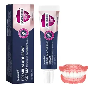 Thermoplastic Denture Adhesive, Extra Strong and Durable Denture Adhesive, Refits and Tightens Loose Upper and Lower Dentures and Partials, Can Last Up to 4 Days, Suitable for All Ages (40g)