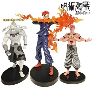 22cm Anime Jujutsu Kaisen Peripheral Figure Itadori Yuji Ryomen Sukuna Sukuna Action Model PVC Statue Decor Collection Toy Gift