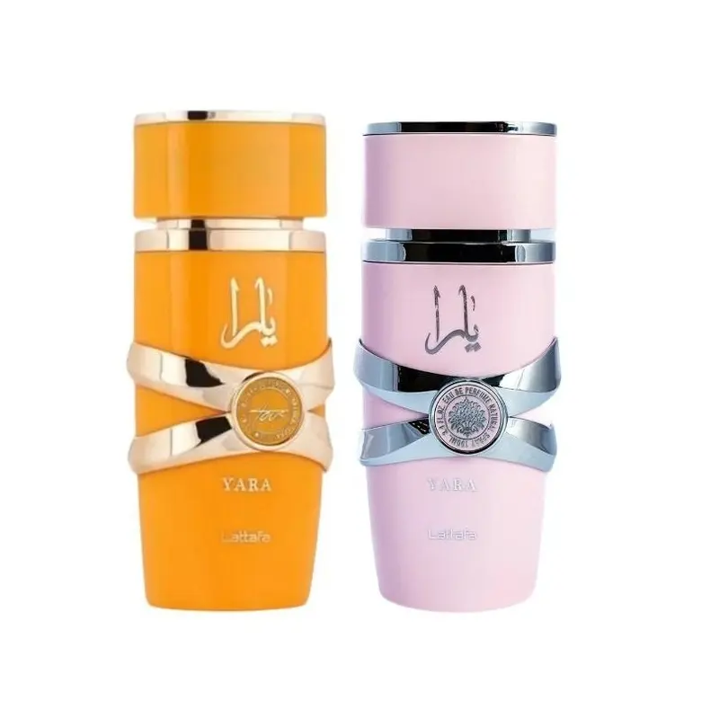 Lattafa Yara & Yara Tous EDP Spray Multi-Pack (3.4 fl oz) - Women's Arabic Designer-Inspired Perfume Set, Gourmand Add Cozy Sweet Appeal, Sweet Fruits & Coconut Scent, 60 Months Shelf Life