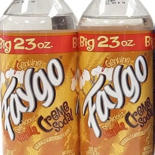 Faygo Creme Soda Pop Drink 2 pack - Refreshing Beverage