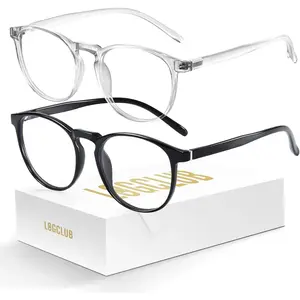 Blue Light Glasses For Woman/Men Blue Light Blocking Glasses, Retro Round Anti Eyestrain Computer Glasses