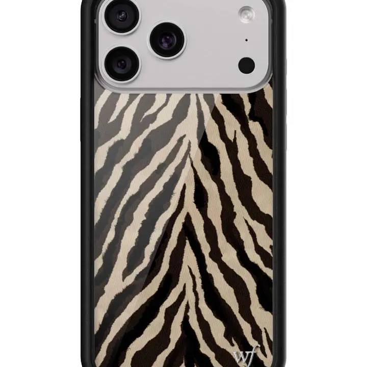 Wildflower Cases Zebra Pattern Protective Phone Case, Mobile Phone Accessories for iPhone