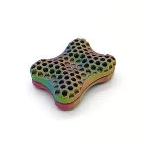 GripGlide Magnetic Fidget Slider | Haptic Fidget Toy | Square Magnetic Slider | Custom Personalization | 3D Printed | Sensory Tactile Toy