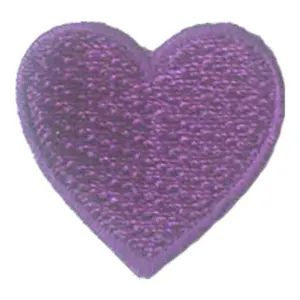1 Inch Heart (Purple) Patch